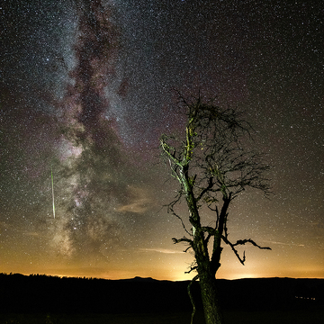 Noční a krajinářská fotografie na Šumavě - Zima