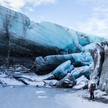 Fotoexpedice Zimní Island - polární záře, ledová jeskyně, zamrzlé vodopády