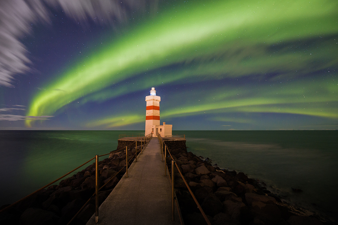 Fotoexpedice Zimní Island - polární záře, ledová jeskyně, zamrzlé vodopády