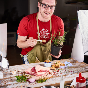 Fotografování jídla a foodstyling s Alešem Otýpkou