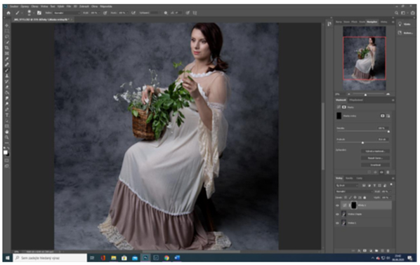 Úpravy portrétu v Adobe Photoshop
