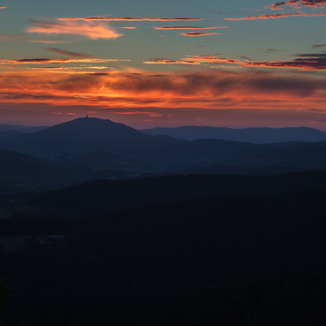 Krajinářská fotografie v Bavorské Šumavě