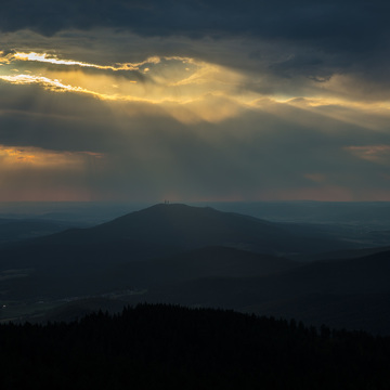 Krajinářská fotografie v Bavorské Šumavě