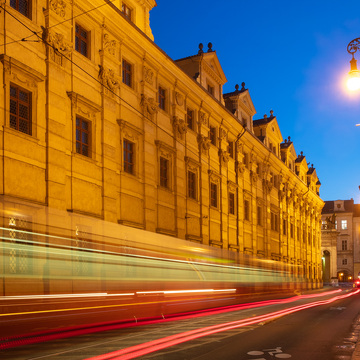 Noční Praha a architektura