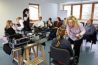 workshop líčení fotomodelu
